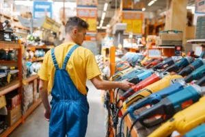 trabajador de distribuidora de ferretería
