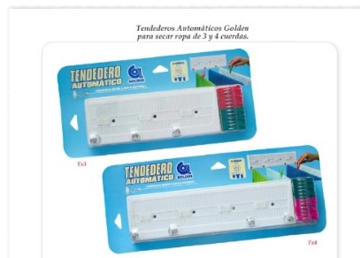 tendedero de ropa 3 cuerdas